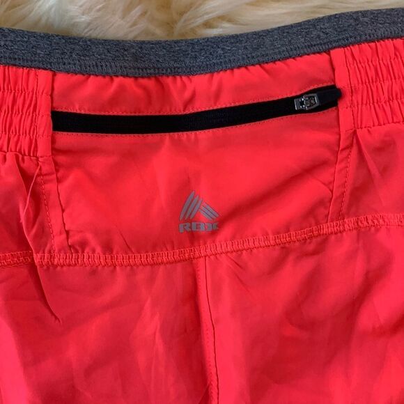 Women's Elastic Waist Workout 2 in 1 Capri Leggings Pants with Shorts At… - Picture 6 of 11